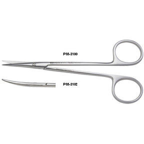 PADGETT Thomas Iris Scissors, Straight, Delicate, Semi-Sharp, Length= 4-1/2" (114 mm). MPN: PM-3100