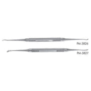 PADGETT Kleinert-Kutz Elevator & Dissector, Double-Ended, Slightly Curved Blades. MPN: PM-3826