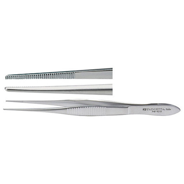 PADGETT Cobaugh Eye Dressing Forceps, Serrated, Length= 4" (102 mm). MPN: PM-4213