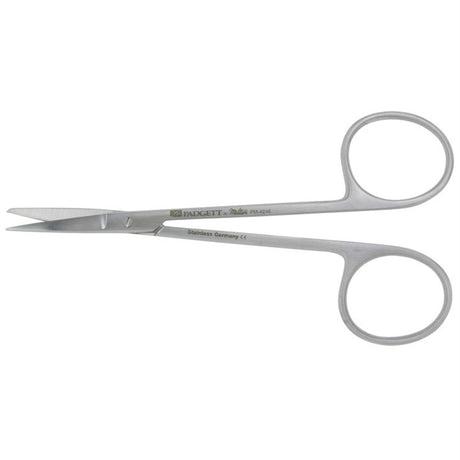 PADGETT Iris Scissors, Straight, Sharp/Blunt, Length= 4-1/2" (114 mm). MPN: PM-4246
