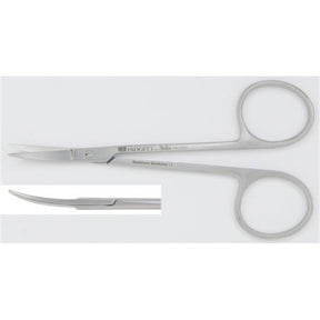PADGETT Iris Scissors, Curved, Blunt/Blunt, Length= 4-1/2" (114 mm). MPN: PM-4250