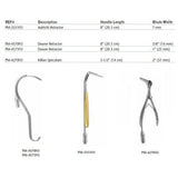 PADGETT Killian Speculum, Fiber Optic PM-4270, Handle Length= 5-1/2" (140 mm), Blade Width= 2" (51 mm). MPN: PM-4270FO - Image 2