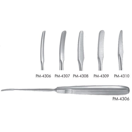 PADGETT Joseph Periosteal Elevator, No. 2, Length= 6-3/4" (173mm), Width= 3 mm. MPN: PM-4307