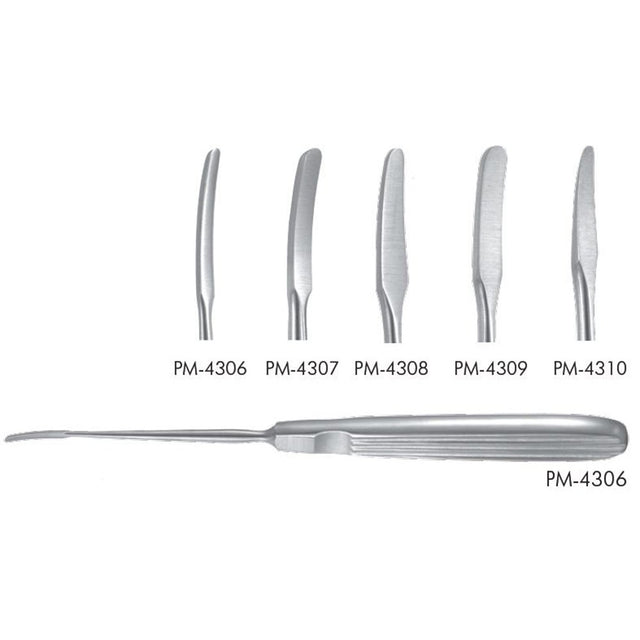 PADGETT Joseph Periosteal Elevator, No. 5, Length= 6-3/4" (173mm), Width= 3 mm. MPN: PM-4310