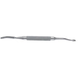 PADGETT Miller Bone File, Double-Ended, Large & Small, Reverse Cutting, Length= 7" (178 mm), Width 1= 4.8 mm, Width 2= 5.3 mm. MPN: PM-4409