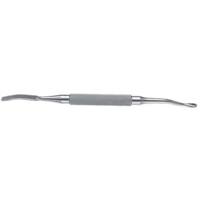 PADGETT Miller Bone File, Double-Ended, Large & Small, Reverse Cutting, Length= 7" (178 mm), Width 1= 4.8 mm, Width 2= 5.3 mm. MPN: PM-4409