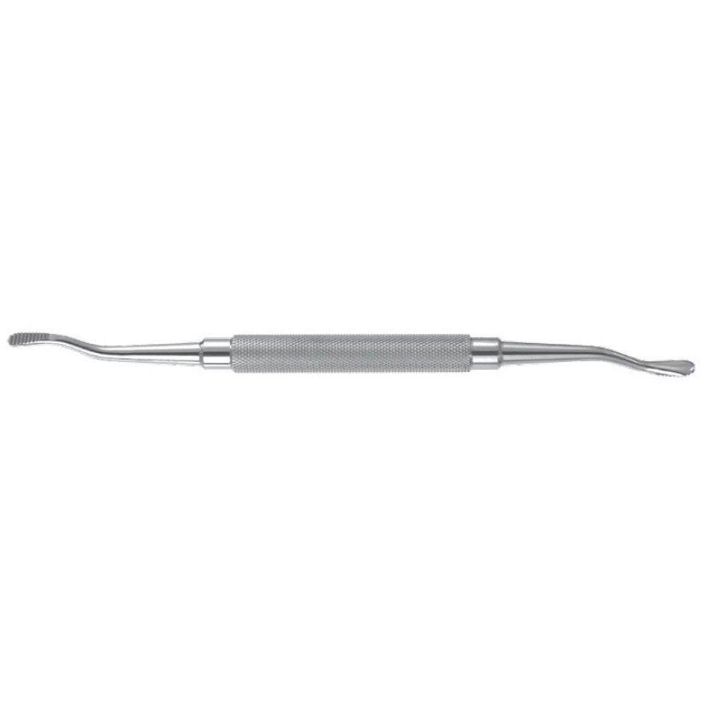 PADGETT Miller Bone File, Double-Ended, Small & Extra Small, Reverse Cutting, Length= 7" (178 mm), Width 1= 6.3 mm, Width 2= 5.3 mm. MPN: PM-4410