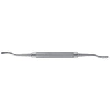 PADGETT Miller Bone File, Double-Ended, Small & Extra Small, Reverse Cutting, Length= 7" (178 mm), Width 1= 6.3 mm, Width 2= 5.3 mm. MPN: PM-4410