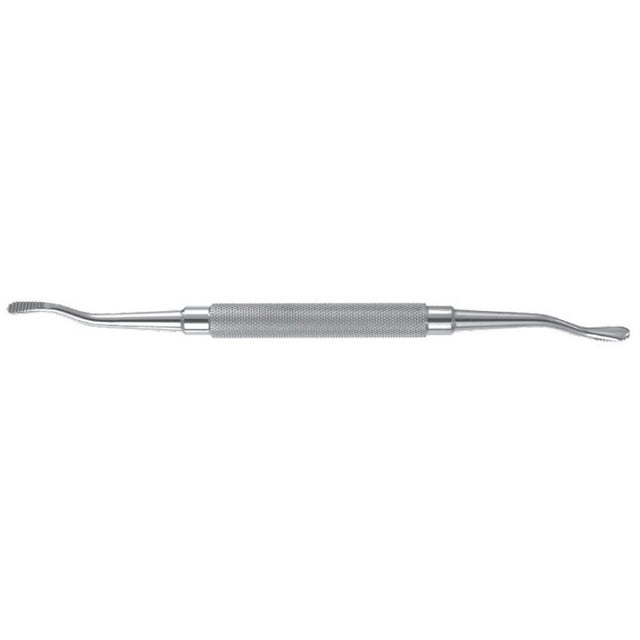 PADGETT Miller Bone File, Double-Ended, Small & Extra Small, Reverse Cutting, Length= 7" (178 mm), Width 1= 6.3 mm, Width 2= 5.3 mm. MPN: PM-4410