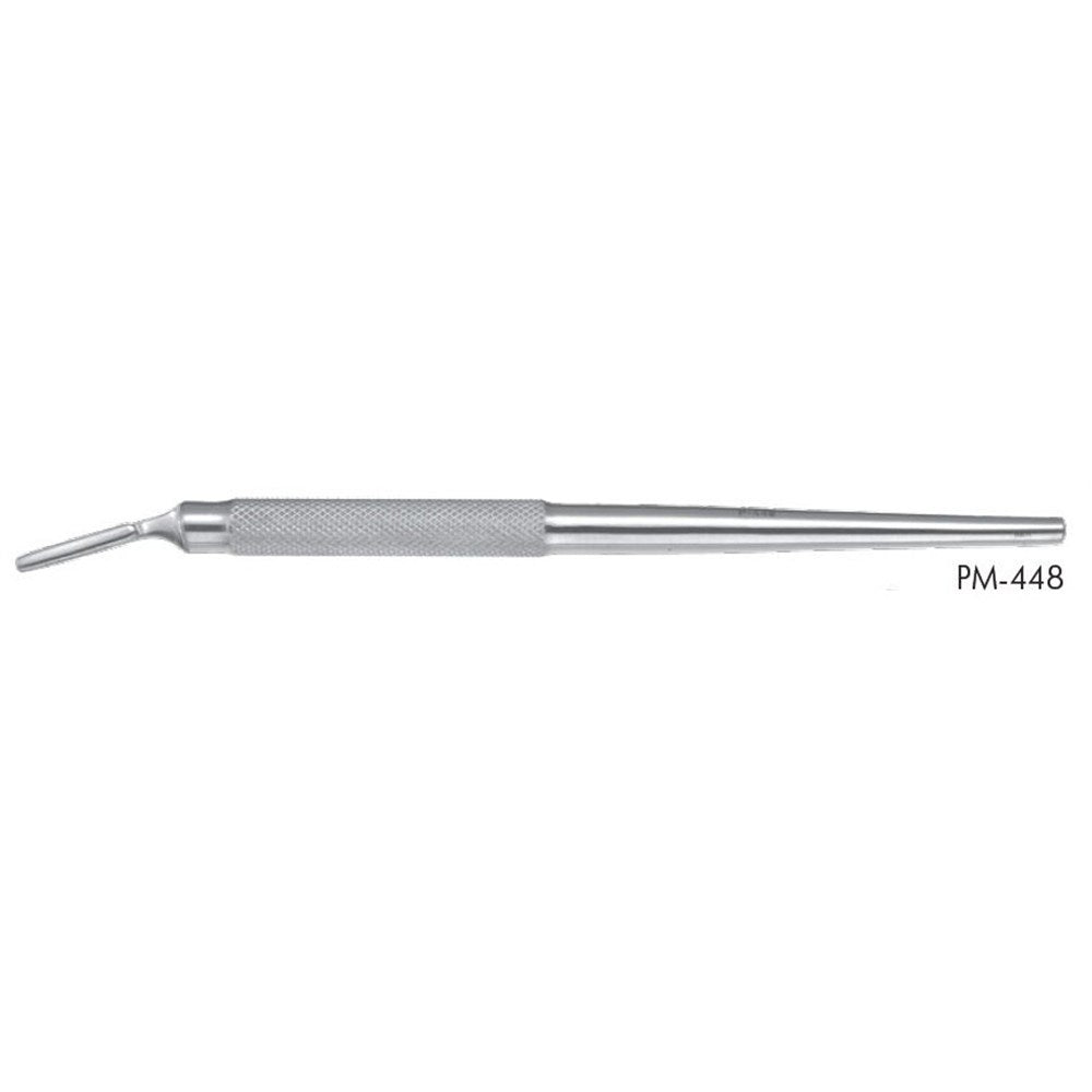 PADGETT Scalpel Handle, #3 Round, Angled, Length= 5-3/4" (146 mm), Blade Size= 110-15c. MPN: PM-448