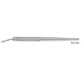 PADGETT Scalpel Handle, #3 Round, Angled, Length= 5-3/4" (146 mm), Blade Size= 110-15c. MPN: PM-448