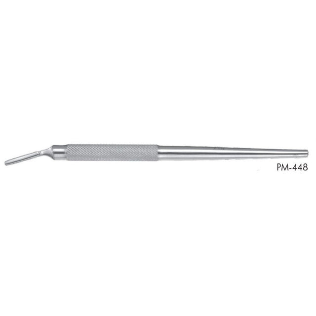 PADGETT Scalpel Handle, #3 Round, Angled, Length= 5-3/4" (146 mm), Blade Size= 110-15c. MPN: PM-448