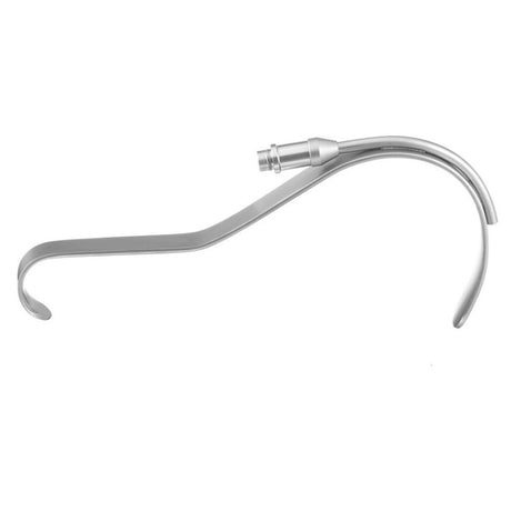 PADGETT Deaver Fiber Optic Retractor, 8" (203mm), 1" (25mm) Wide. MPN: PM-4571FO