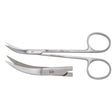 PADGETT Walker Iris Scissors, 4-1/2" (113mm), Curved to Side. MPN: PM-4635