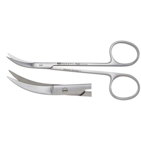 PADGETT Walker Iris Scissors, 4-1/2" (113mm), Curved to Side. MPN: PM-4635
