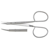 PADGETT Stitch Scissors, 3-7/8" (98mm), Curved, Sharp, Ribbon Ring Handles. MPN: PM-4639