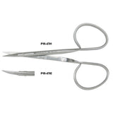 PADGETT Iris Scissors, Ribbon Type, Delicate, Straight, Sharp, Short Blades, Length= 3-3/4" (95 mm). MPN: PM-4701