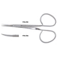 PADGETT Iris Scissors, Ribbon Type, Delicate, Straight, Sharp, Long Blades, Length= 4" (102 mm). MPN: PM-4703