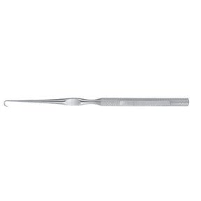PADGETT Lahey Retractor, 2 Prong, Sharp, Length= 4-3/4" (121 mm), Hook= 4 mm. MPN: PM-4742