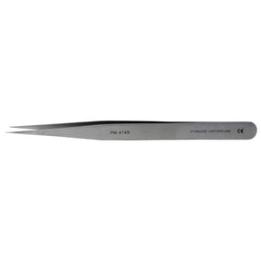 PADGETT Micro Forceps (Jeweler's Forceps), Style 26-SA, Fine Points, Length= 5-1/4" (133 mm). MPN: PM-4749