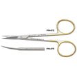 PADGETT Hood Iris Scissors, Tungsten Carbide, Curved, Square Shanks, Sharp, Length= 4-1/2" (114 mm). MPN: PM-4773