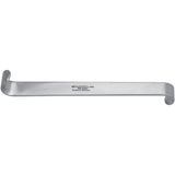 PADGETT "S" Retractor, Double-Ended, Length= 4-1/2" (114 mm), Retractor 1= 15 mm x 11 mm, Retractor 2= 14 mm x 10 mm. MPN: PM-4807