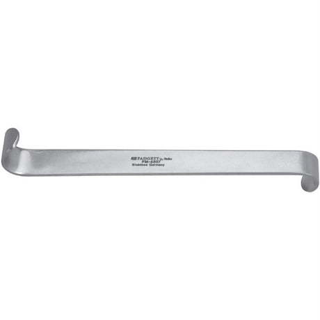 PADGETT "S" Retractor, Double-Ended, Length= 4-1/2" (114 mm), Retractor 1= 15 mm x 11 mm, Retractor 2= 14 mm x 10 mm. MPN: PM-4807
