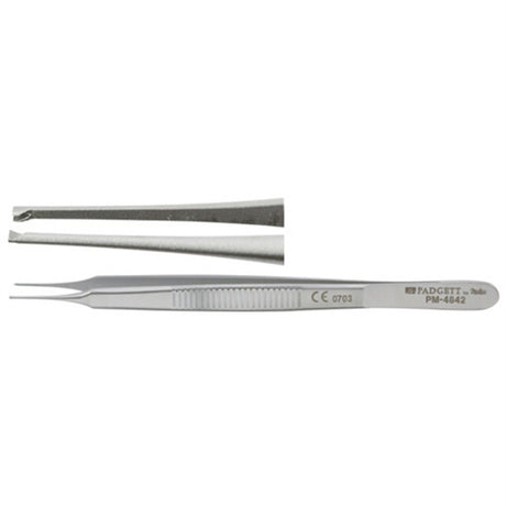 PADGETT Graul Tissue Forceps Tips, 1x2 Teeth, Length- 4" (102 mm), Tips= 0.5 mm. MPN: PM-4842