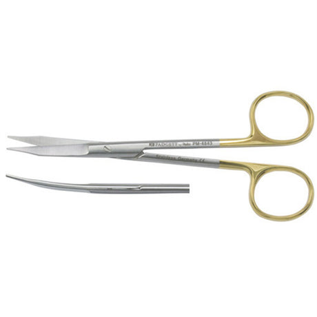 PADGETT Stevens Tenotomy Scissors, 5-1/8" (130mm), Curved, Serrated, Tungsten Carbide. MPN: PM-4843