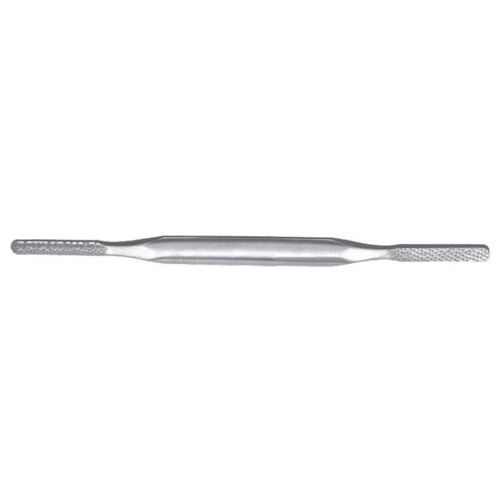 PADGETT Fomon Rasp, Double-Ended, Fine Teeth, Flat & Convex, Reverse Cutting, Length= 8-1/2" (216 mm), Width= 7.5 mm. MPN: PM-4880