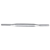 PADGETT Fomon Rasp, Double-Ended, Fine Teeth, Flat & Convex, Reverse Cutting, Length= 8-1/2" (216 mm), Width= 7.5 mm. MPN: PM-4880