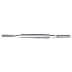PADGETT Fomon Rasp, Double-Ended, Fine Teeth, Flat & Convex, Reverse Cutting, Length= 8-1/2" (216 mm), Width= 7.5 mm. MPN: PM-4880