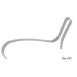 PADGETT Freeman Flap Retractor, Length= 8" (203 mm), Width= 1/2" (13 mm). MPN: PM-490
