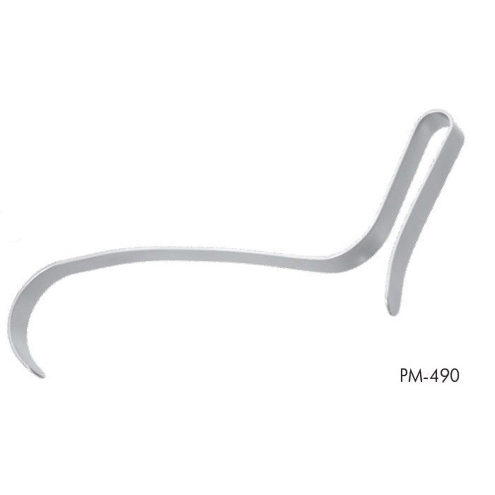 PADGETT Freeman Flap Retractor, Length= 8" (203 mm), Width= 1/2" (13 mm). MPN: PM-490