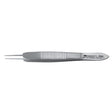 PADGETT Castroviejo Suture Forceps Tip, Narrow Handle, 1x2 Delicate Teeth with Tying Platform, Length= 4" (102 mm), Tip= 0.5 mm. MPN: PM-4909