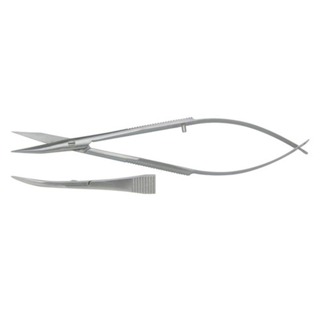 PADGETT Hood Micro Stitch Scissors, Curved, Sharp, Length= 4-1/2" (114 mm). MPN: PM-4956