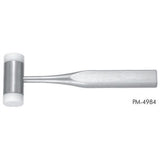 PADGETT Nasal Mallet, Head 4 oz. (113g) with 2 Replaceable Nylon Caps, Length= 7-3/8" (187 mm), Diameter= 1" (25 mm). MPN: PM-4984
