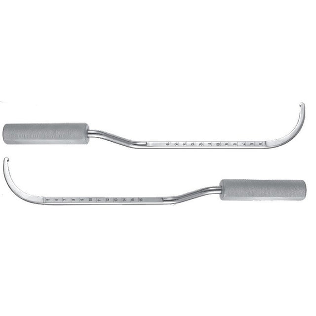 PADGETT Agris-Dingman Submammary Dissector, Left & Right Patterns, Set of Two, Length= 14" (356 mm). MPN: PM-4990