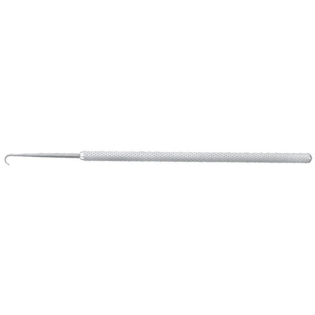 PADGETT Straight Skin Hook, Large, Sharp, Aluminum Handle, Length= 6" (152 mm), Hook= 5 mm. MPN: PM-500D