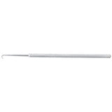 PADGETT Straight Skin Hook, Small, Delicate, Sharp, Aluminum Handle, Length= 6" (152 mm), Hook= 2.5 mm. MPN: PM-500E
