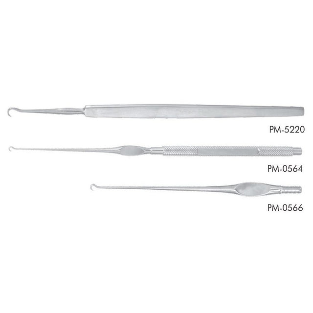 PADGETT Kilner Skin Hook, Sharp, Smooth Handle, Length= 5" (127 mm), Hook= 2.5 mm. MPN: PM-5220