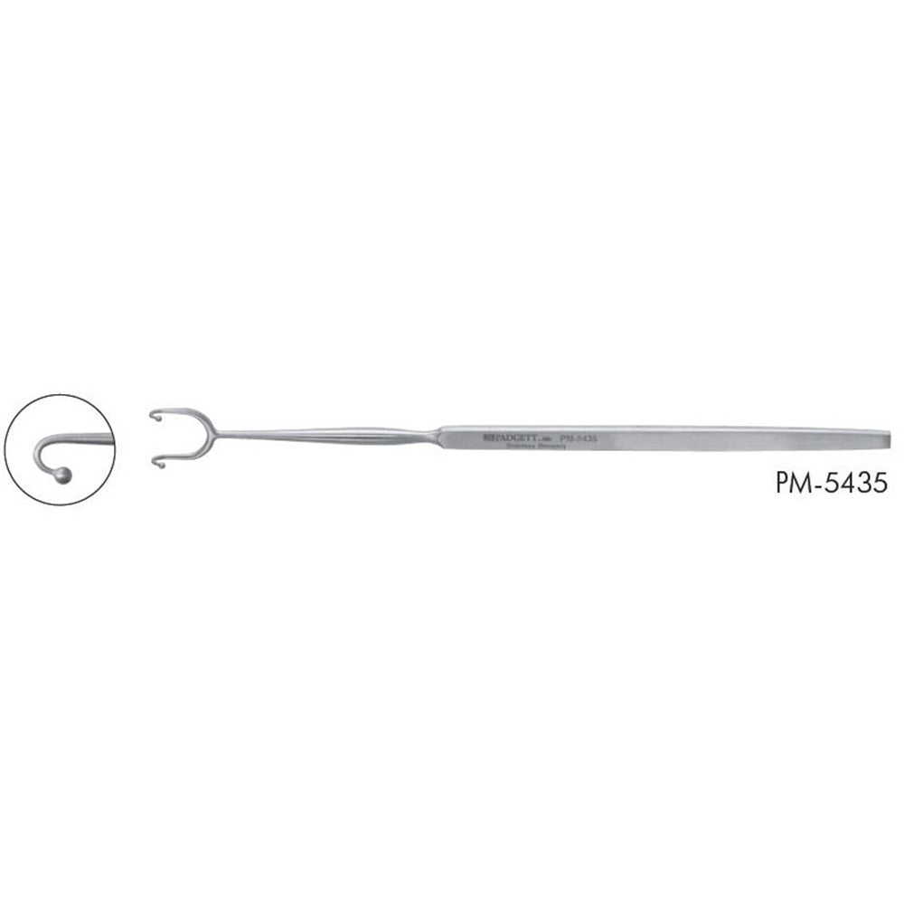 PADGETT Fomon Ball End Retractor, 1 Prong, Blunt Ball End, Length= 6-1/4" (159 mm), Width= 6.6 mm. MPN: PM-5430