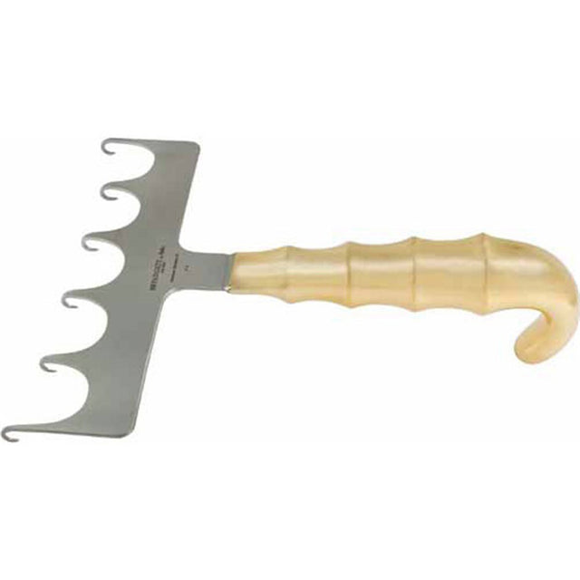 PADGETT Yancoskie Abdominoplasty Retractor, 7-1/4 (186mm), 6 Prongs, Sharp. MPN: PM-566