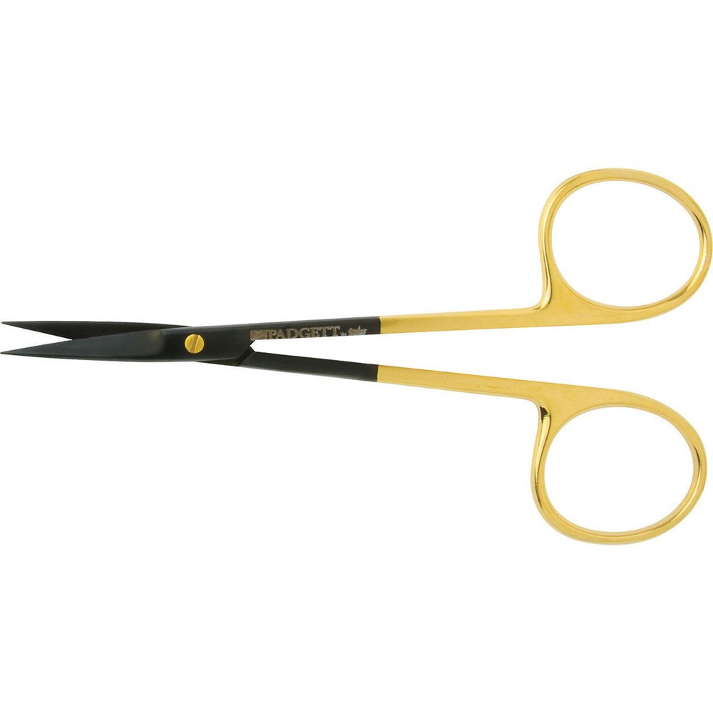 PADGETT Iris Ceramic Scissors, SuperCut, Tungsten Carbide, Straight, L= 4-1/2" (114 mm). MPN: PM-5SC304CTC