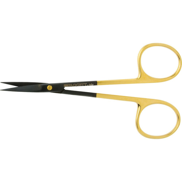 PADGETT Iris Ceramic Scissors, SuperCut, Tungsten Carbide, Straight, L= 4-1/2" (114 mm). MPN: PM-5SC304CTC
