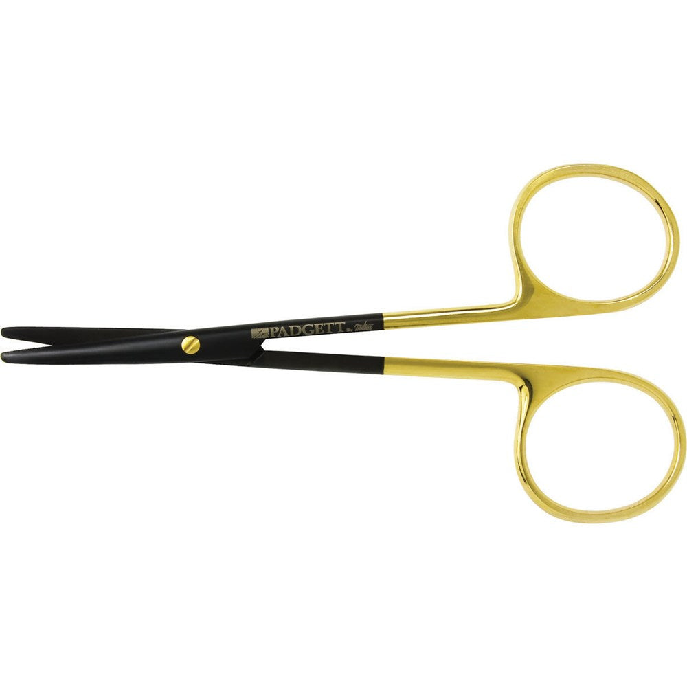 PADGETT Strabismus Ceramic Scissors, SuperCut, Tungsten Carbide, Curved, L= 4-1/2" (114 mm). MPN: PM-5SC314CTC