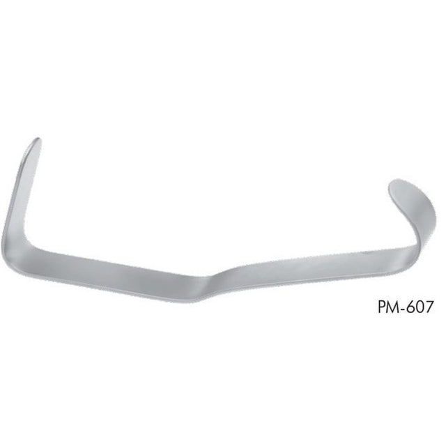 PADGETT Cronin Cheek Retractor, Length= 6" (152 mm), Width= 19 mm. MPN: PM-607