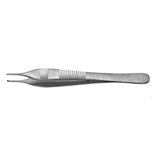 PADGETT Adson Light Touch Tissue Forceps (Narrow Handles), Delicate, 1x2 Teeth, Length= 4-3/4" (121 mm). MPN: PM-6127