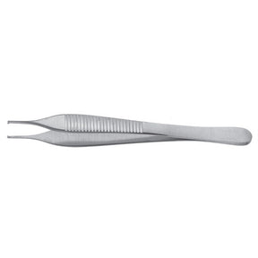 PADGETT Adson Light Touch Tissue Forceps (Narrow Handles), Delicate, 1x2 Teeth & Smooth Tying Platform, Length= 4-3/4" (121 mm). MPN: PM-6129