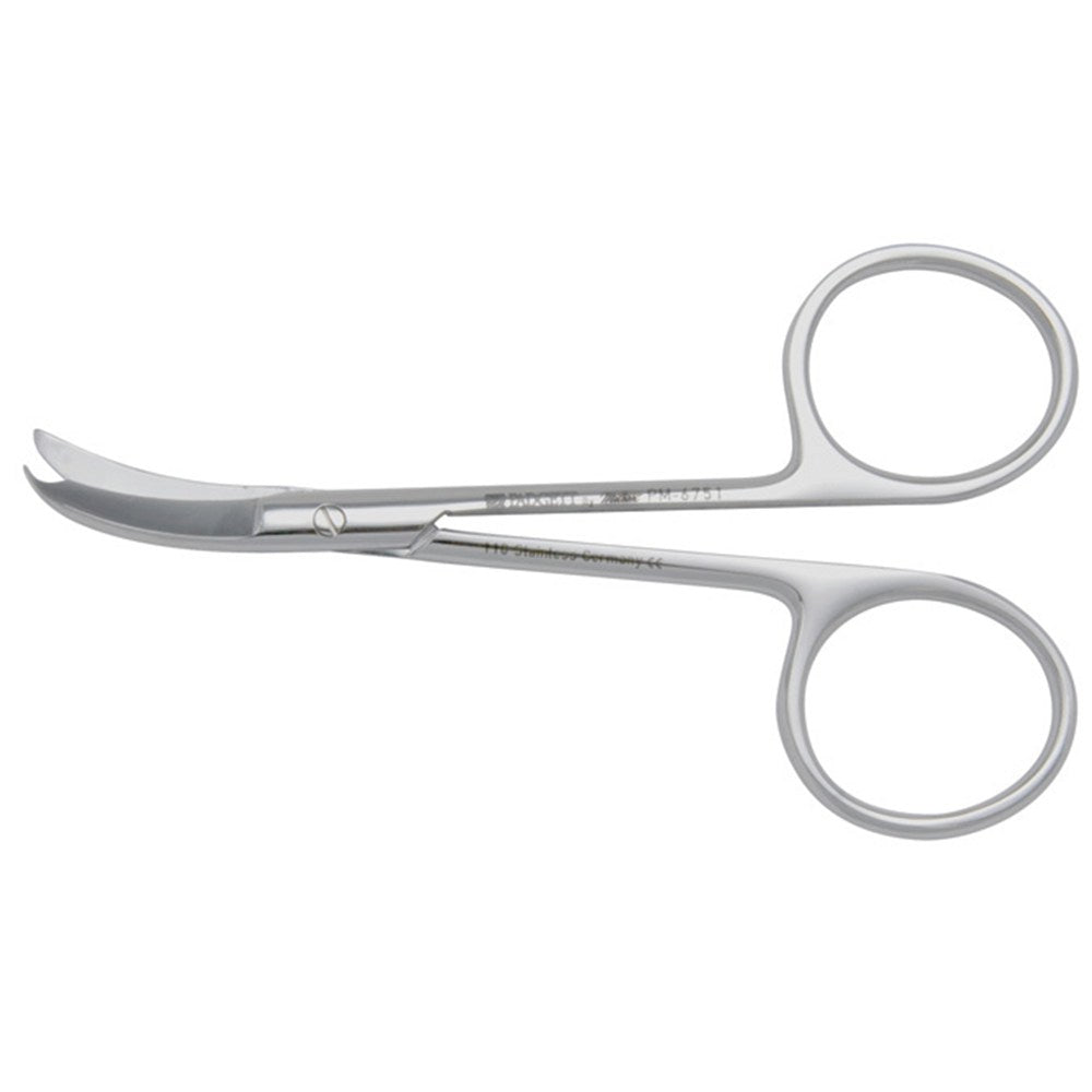 PADGETT Spencer Stitch Scissors, Curved, Length= 3-1/2" (89 mm). MPN: PM-6751